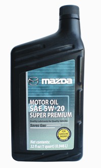 Моторное масло MAZDA Super Premium SAE 5W-20 (0, 946л) 