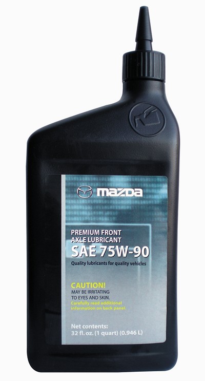 Трансмиссионное масло MAZDA Premium 4X4 Front Axle Lubricant SAE 75W-90 (0,946л)