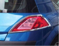 Молдинги задних фонарей Renault Megane 2 (2003-2009)