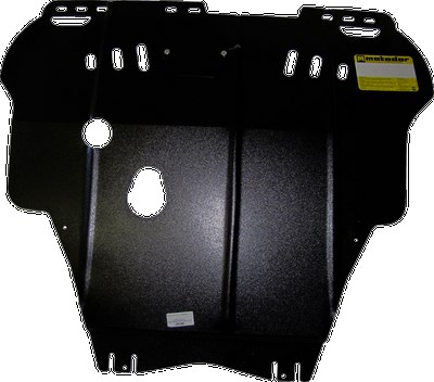 Стальная защита двигателя, КПП и масляного фильтра толщиной 2 мм Ford Focus 2.0III,  DYB,  АКПП,  (2010-2014)