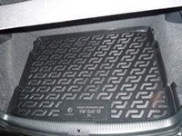Коврик багажника Volkswagen (фольксваген) Golf (гольф) VI hb (09-) тэп