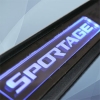     Накладки на пороги с подсветкой для Kia (киа) Sportage (Спортаж) (2004-2008) 