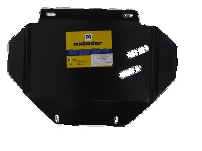 Стальная защита двигателя, переднего дифференциала, КПП, радиатора и раздаточной коробки толщиной 2 мм Nissan Terrano 2.4II,  МКПП,  (1993-1996)