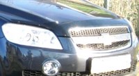 Дефлектор капота тёмный Chevrolet (Шевроле) Captiva (каптива) (2006-2010) 