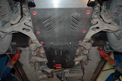 Защита КПП и разд. коробки к Audi (Ауди) Q7 Кузов 4L V-3,6 FSI; 4,2 FSI (2006-)к 0942, 1069