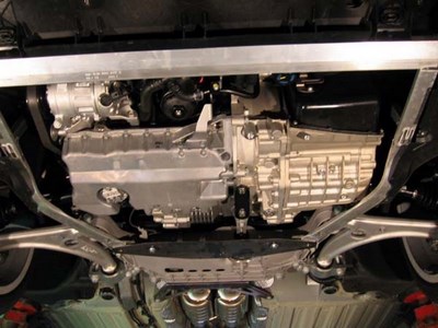 Защита картера Audi (Ауди) (Ауди) ТТ/ Roadster Quatro Кузов 8J9 V-2, 0; 3, 2 (2006-) +КПП ― PEARPLUS.ru