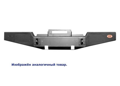 Передний силовой бампер с лебёдкой и другим оборудованием УАЗ Hunter (2003 по наст.) SKU:195171af ― PEARPLUS.ru