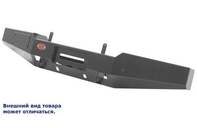 Передний силовой бампер с лебёдкой и другим оборудованием УАЗ Hunter (2003 по наст.) SKU:195172ad