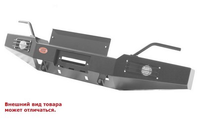 Передний силовой бампер с лебёдкой и другим оборудованием УАЗ Hunter (2003 по наст.) SKU:195183qi ― PEARPLUS.ru