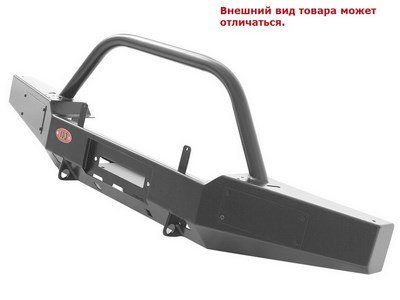 Передний силовой бампер с лебёдкой и другим оборудованием УАЗ Hunter (2003 по наст.) SKU:195176qp ― PEARPLUS.ru