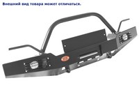 Передний силовой бампер с лебёдкой и другим оборудованием УАЗ Hunter (2003 по наст.) SKU:195198qe