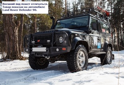Передний силовой бампер с площадкой лебёдки. Land Rover (ленд ровер) Defender 110 (1985 по наст.) ― PEARPLUS.ru