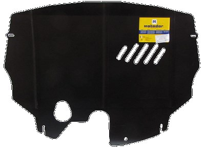 Стальная защита двигателя и КПП толщиной 2 мм Seat Ibiza Все объемы (2001-2008) ― PEARPLUS.ru