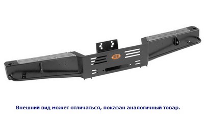 Задний силовой бампер с лебёдкой. УАЗ 2206 (1990 по наст.) SKU:195157gt ― PEARPLUS.ru