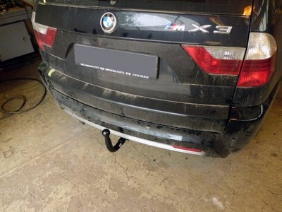 Фаркоп BMW X3  (2010-) без электрики