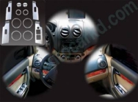 Молдинги интерьера Хром, 12 элементов Chevrolet (Шевроле) Aveo 3dr (2007-2011) ― PEARPLUS.ru