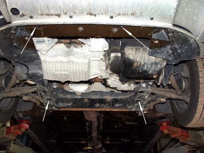 Защита картера CHRYSLER Sebring V-2, 0 (2002-2006) ― PEARPLUS.ru