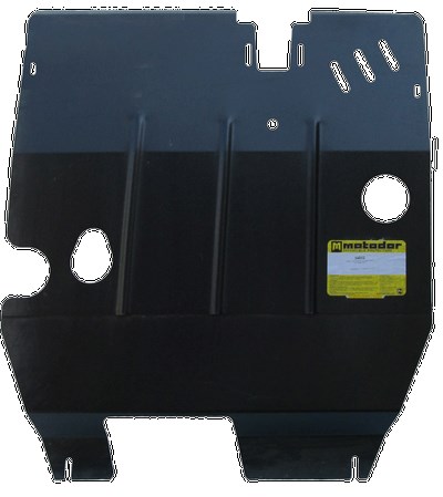 Стальная защита двигателя и КПП толщиной 2 мм Hafei Simbo 1.3 минивэн,  передний,   бензин,  МКПП,  (2006-2014)