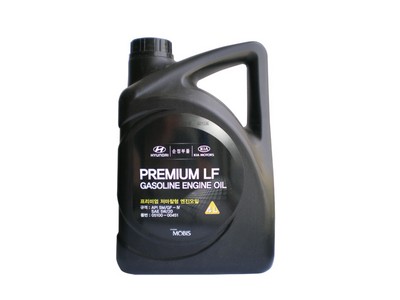 Моторное масло HYUNDAI Premium LF Gasoline SAE 5W-20 SM/GF-4 (4л) ― PEARPLUS.ru