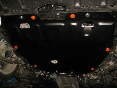 Защита картера Mazda (Мазда) 6 (V-все, 2007-2012) + КПП штамп.