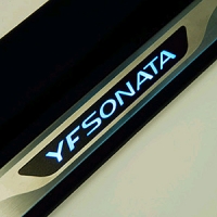     Накладки порогов  Hyundai (хендай)  Sonata YF (2012 по наст.) ― PEARPLUS.ru