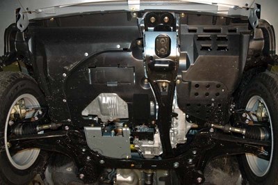 Защита картера Ford (Форд) Escape V-2, 3 (2007-) +КПП ― PEARPLUS.ru