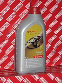 Моторное масло TOYOTA Engine Oil Synthetic SAE 5W-40 (1л) 
