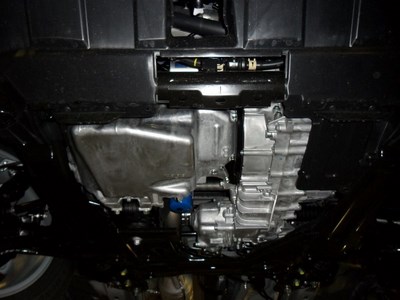 Защита картера Honda (Хонда) CR-V; V-2,0; 2,4 (2006-2012) + КПП (алюмин.)