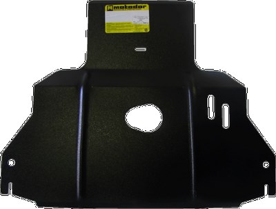 Стальная защита двигателя и КПП толщиной 2 мм Chery Indis 1.3 хэтчбек,  передний,   бензин,  МКПП,  (2011-2014)