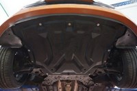 Защита картера Hyundai (хендай) Veloster (V-1, 6 АКПП, 2012-) + КПП