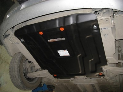 Защита картера Chevrolet Lacetti (Шевроле Лачети) V-все (2004-2013) + КПП