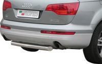Защита бампера задняя.  	 Audi  Q7 (2006 по наст.)