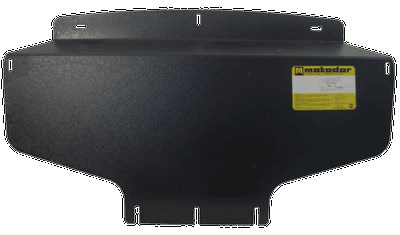 Стальная защита радиатора толщиной 3 мм Kia (киа) Mohave 3.0Устанавливается только совместно с защитой 11028,  EN,  внедорожник,  4WD,  дизель,  АКПП,  (2008-2014) ― PEARPLUS.ru