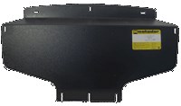 Стальная защита радиатора толщиной 3 мм Kia (киа) Mohave 3.0Устанавливается только совместно с защитой 11028,  EN,  внедорожник,  4WD,  дизель,  АКПП,  (2008-2014) 
