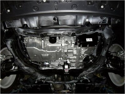 Защита картера Mazda (Мазда) CX-7 V-2.3 (2006-) + КПП