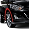 Звукоизоляция переднего колеса Hyundai (хендай) Solaris (2011 по наст.) 