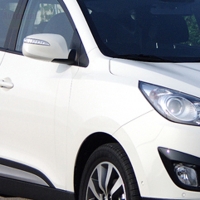 Накладки на зеркала без вырезов под указатели поворотов.   Hyundai IX 35 (2010 по наст.) 