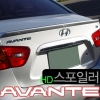 Спойлер задний. Hyundai (хендай) Elantra (элантра) (2006-2010) 