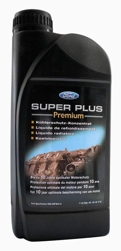 Антифриз концентрированный пурпурный FORD Kuhlerfrostschutz-Konzentrat Super Plus Premium M97B44D (1л) ― PEARPLUS.ru