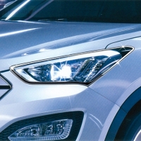 Молдинг передних фар  Hyundai Santa Fe (2012 по наст.)