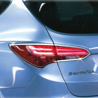 Молдинг задних фонарей  Hyundai Santa Fe (2012 по наст.)
