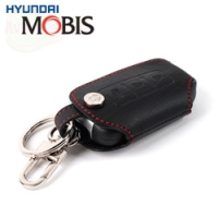Кожаный чехол для смарт ключа Hyundai (хендай) Solaris (2011 по наст.) ― PEARPLUS.ru