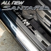     Накладки на пороги 4шт Luxury Hyundai (хендай) Santa Fe (санта фе) (2012 по наст.) 
