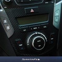 Накладка на аудио панель и рулевое колесо  Hyundai Santa Fe (2012 по наст.)