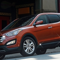 Комплект молдингов Hyundai Santa Fe (2012 по наст.) SKU:47262qw