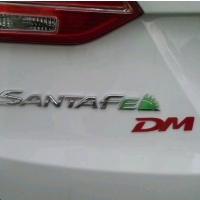 Эмблема логотип DM  Hyundai Santa Fe (2012 по наст.)