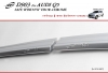 Дефлектор окон хромированный Audi (Ауди) Q5 (2008-2011) 