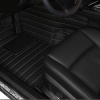 Коврики салона 4D стерео из кожи (чёрный или коричневый цвет) Hyundai (хендай) Santa Fe (санта фе) (2012 по наст.) 