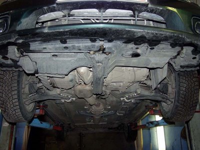 Защита картера Nissan (ниссан) Maxima V-2, 0; 2, 5; 3, 0 (2000-2004-2006) ― PEARPLUS.ru