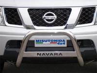 Защита бампера передняя Nissan Navara (2005-2010)
